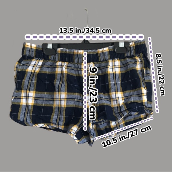 Plaid pajama shorts - Picture 3 of 3